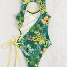 Load image into Gallery viewer, Cross Back One Piece Swimwear
