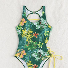 Load image into Gallery viewer, Cross Back One Piece Swimwear
