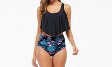 Load image into Gallery viewer, Plus Size 2 Piece High Waist Tankini
